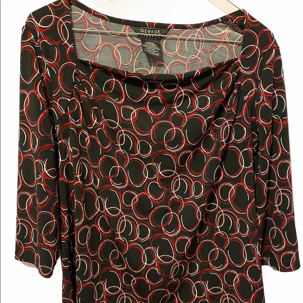 George Ladies Circles Blouse Large 12/14